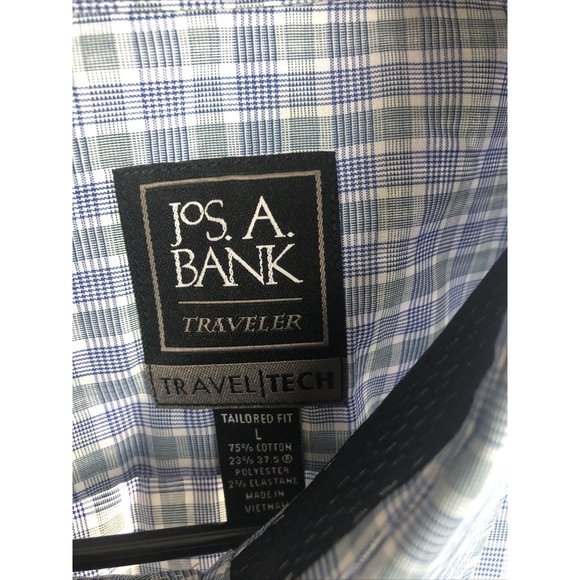 Jos A. Bank (Traveler) Large Multi Stripped Long - Picture 3 of 3